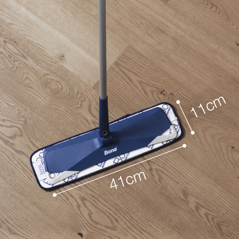 Mop BONA Premium Microfibre, albastru