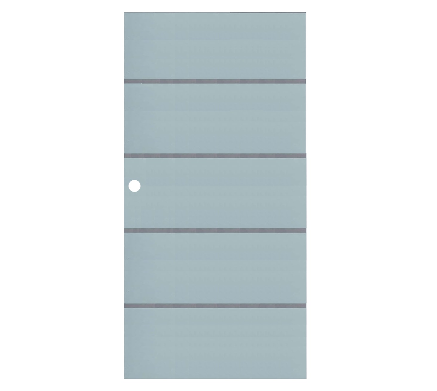 Panou usa culisanta UNIC SPOT RS120, sticla securizata, 85 x 205 cm, transparent