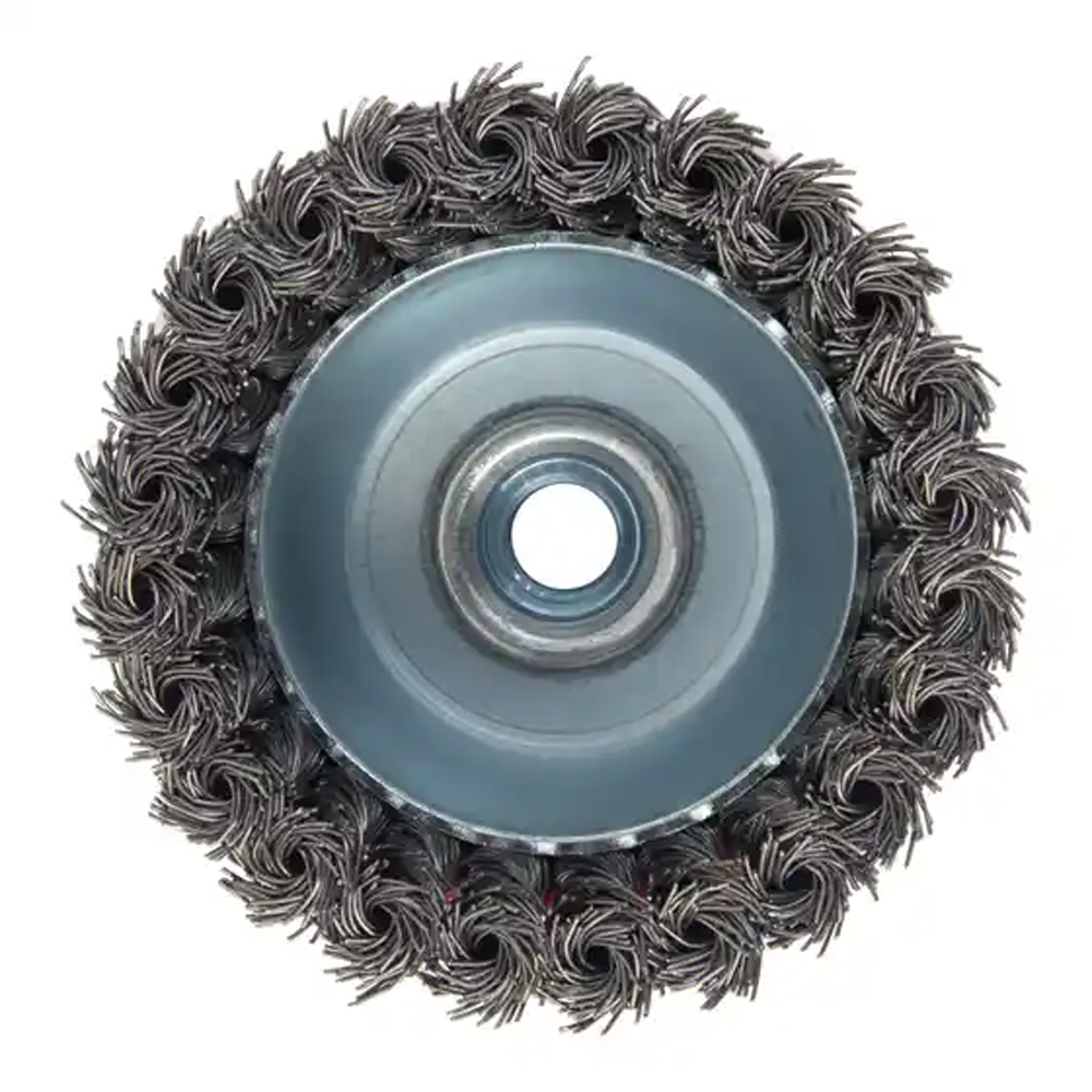 Perie cupa de sarma rasucita MAC ALLISTER 101405633, 150mm