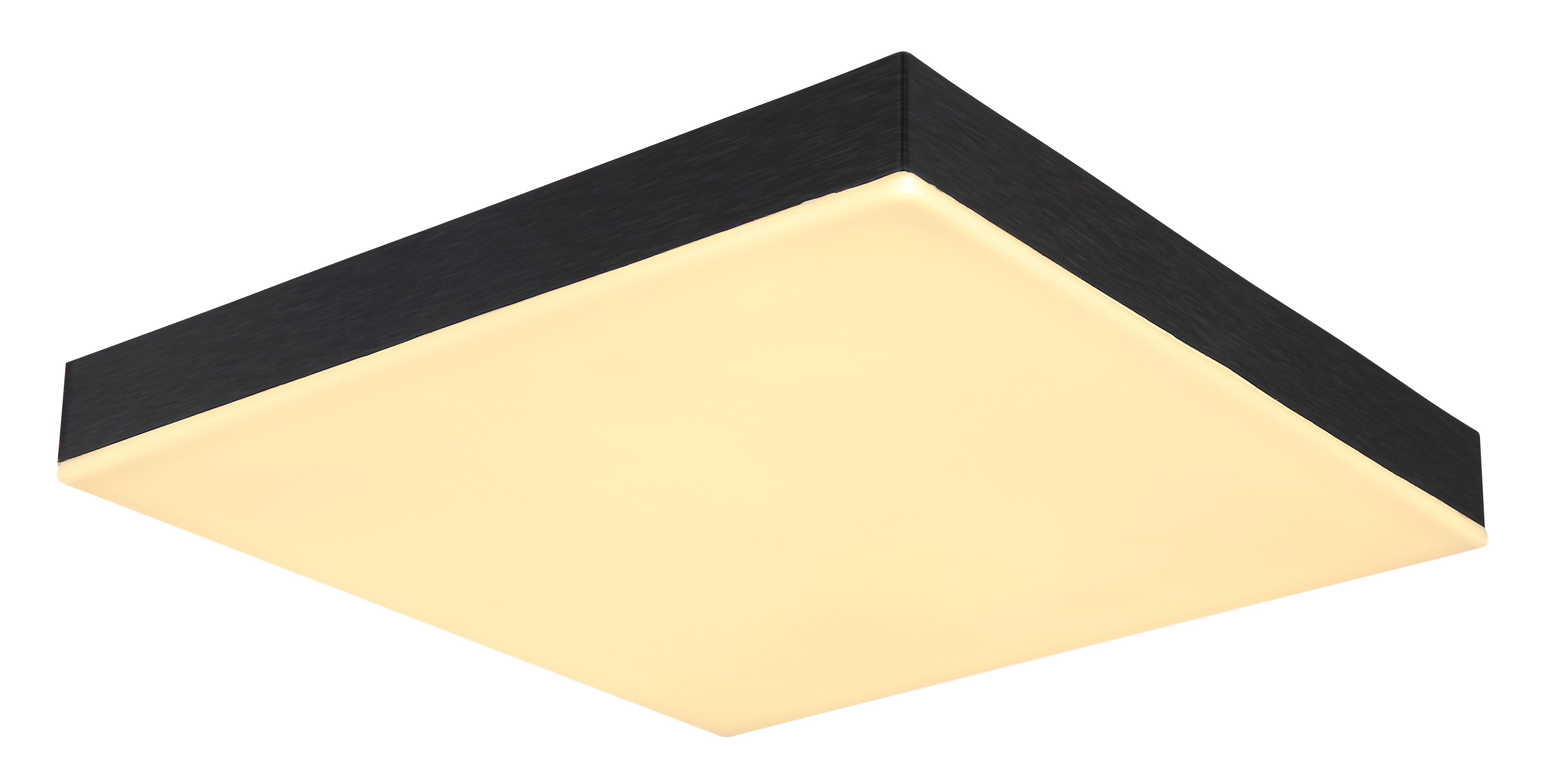 Plafoniera LED GLOBO Doro 41594D1, 18W, 1200lm, 3000K, negru-alb