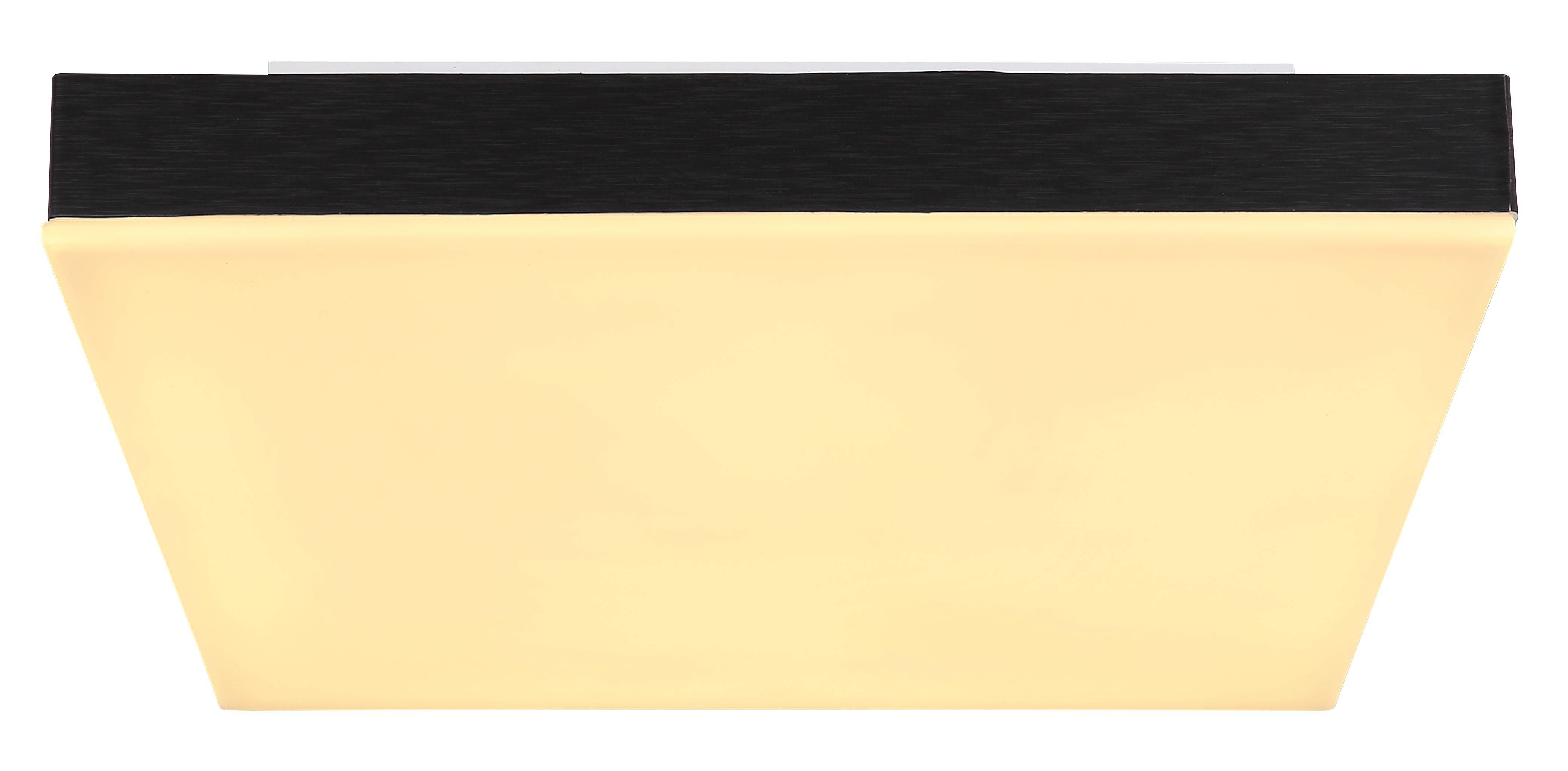 Plafoniera LED GLOBO Doro 41594D1, 18W, 1200lm, 3000K, negru-alb