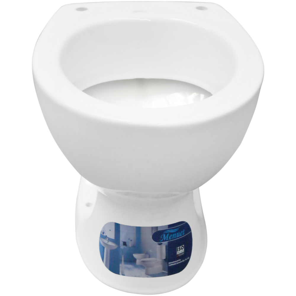 Vas WC pentru copii Menuet 5200-P, ceramica, evacuare orizontala, 36 x 29 x 30 cm, alb