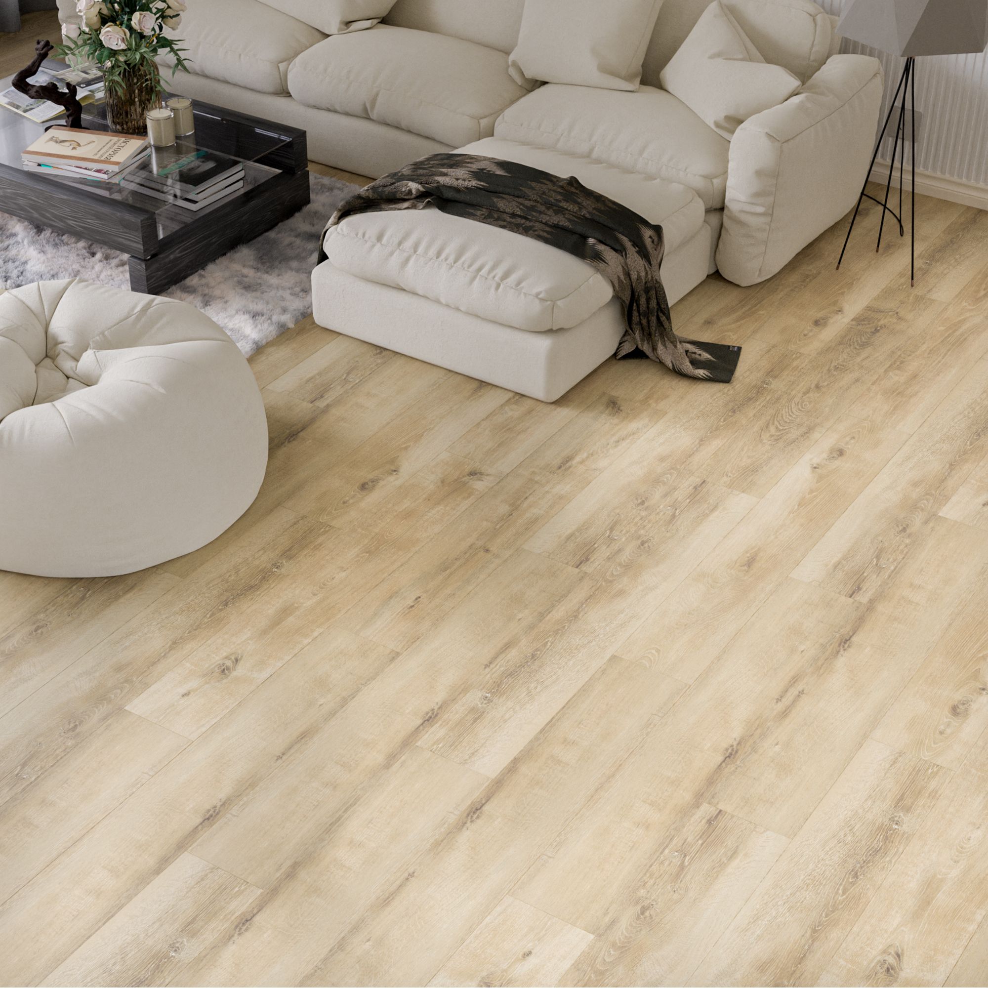Parchet laminat Bella Neo Gardenia, 8 mm, AC3, CL31, 2.31 mp/cutie, stejar