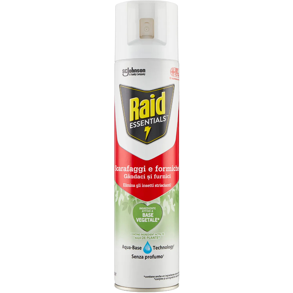 Spray pentru gandaci si furnici RAID, 400 ml