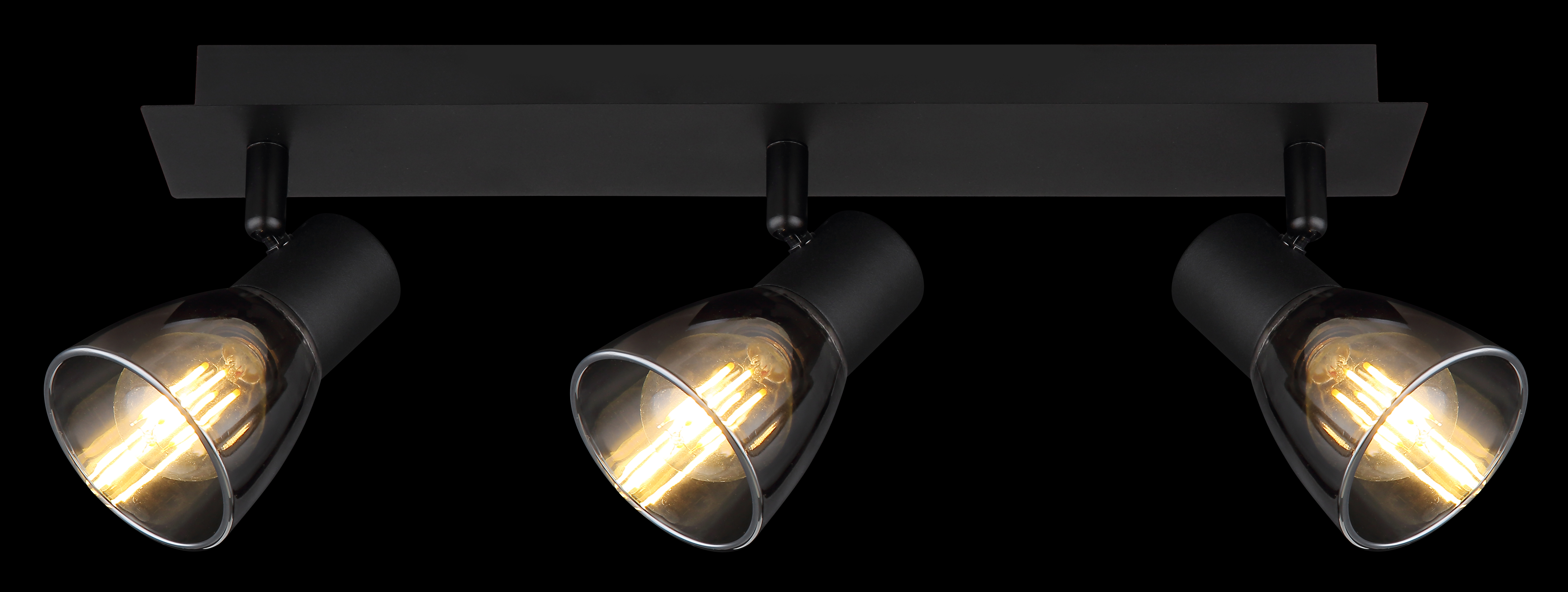 Spot Met Negru Mat 400X70X150 40W