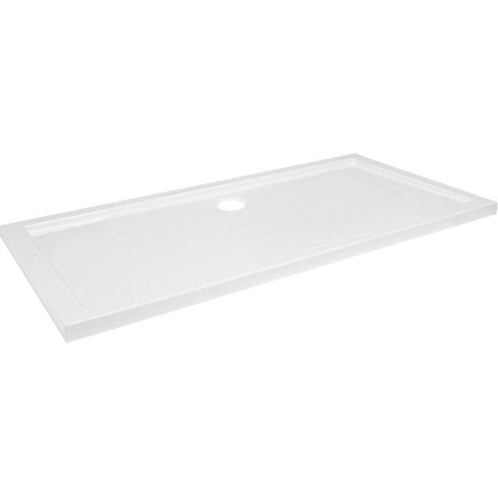 Cadita dus GOODHOME Vorma, dreptunghiulara, 70 x 140 x 4 cm, alb