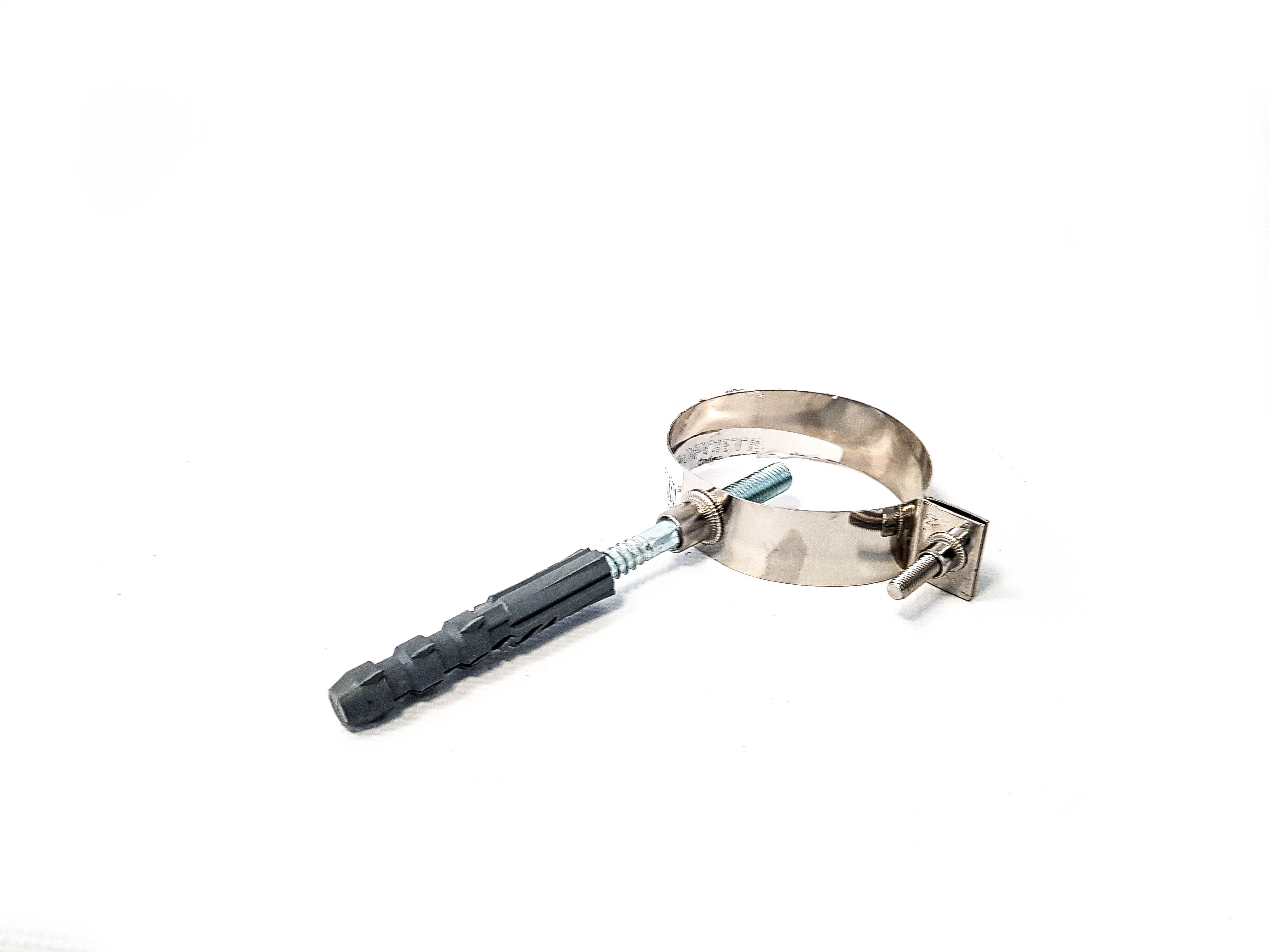 Colier prindere perete cu surub ROFORTIS, 120mm, inox