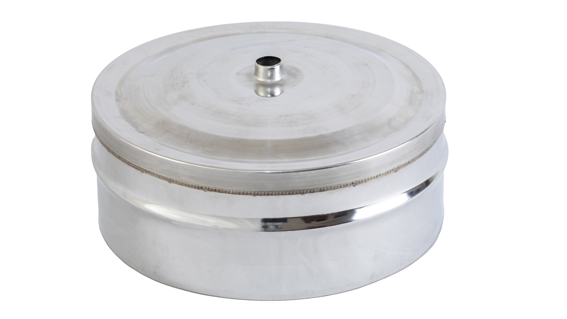 Capac condens, D120, inox