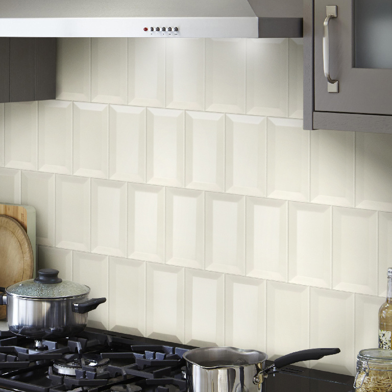 Faianta interior GoodHome Trentie, fildes, 10 x 20 cm, suprafata 0.8 mp