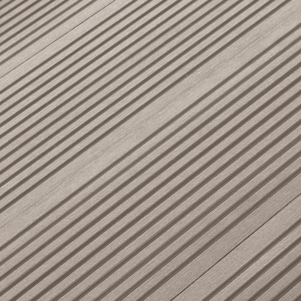 Placa WPC terasa KLIKSTROM Neva, 220 x 14.5 x 2.1 cm, maro taupe