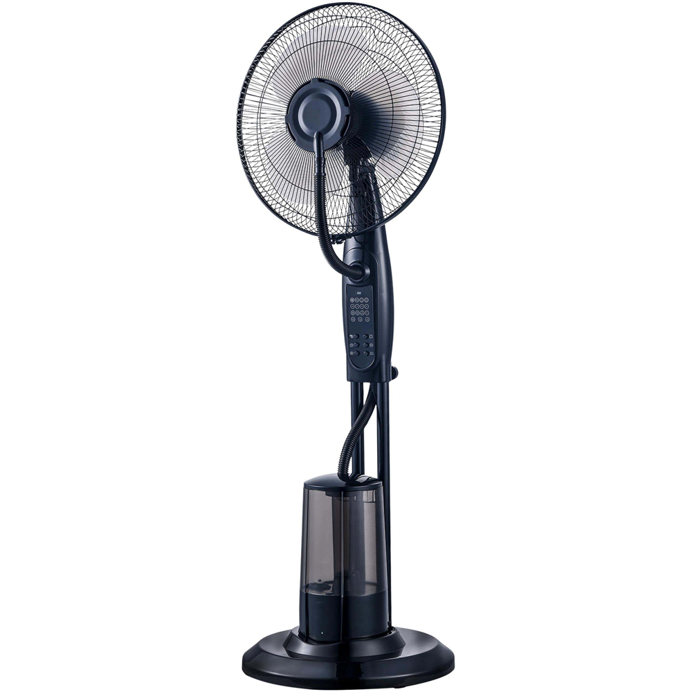 Ventilator cu pulverizare, 3 trepte de viteza, 75W, negru
