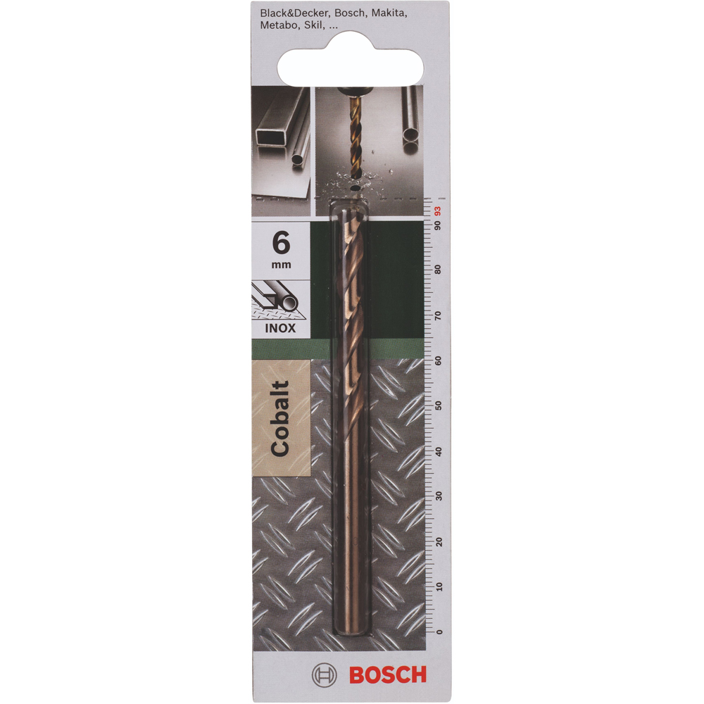 Burghiu metal BOSCH HSS CO, 6 x 93mm 