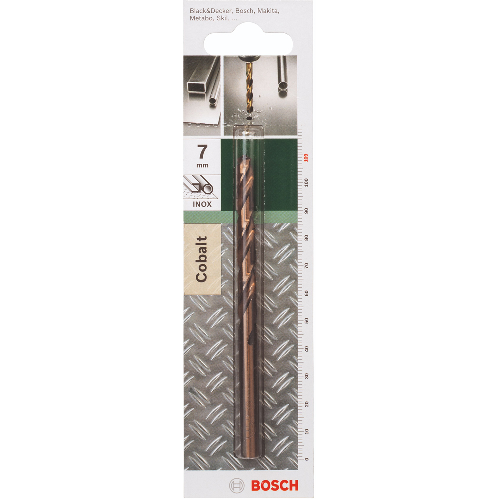 Burghiu metal BOSCH HSS CO, 7 x 109mm 