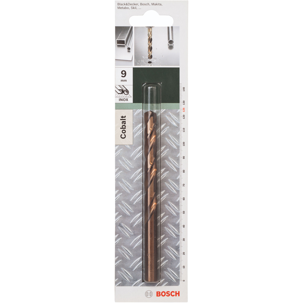 Burghiu metal BOSCH HSS CO, 9 x 125mm 
