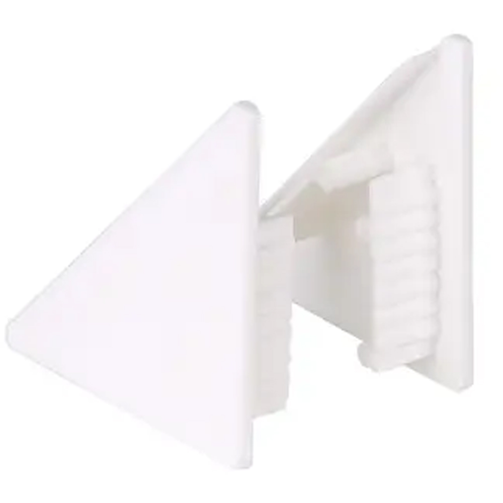 Set 2 accesorii profil TE-MA 101423802, alb