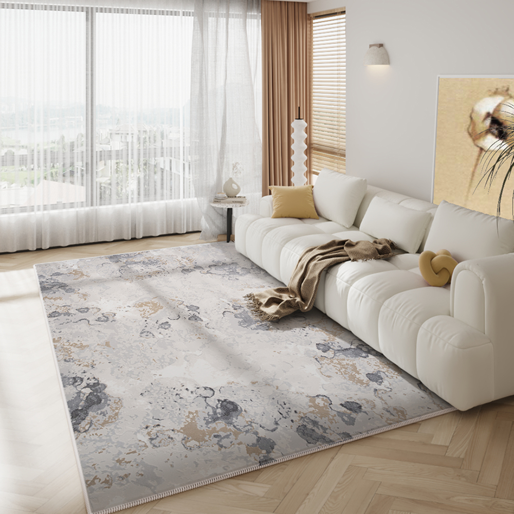 Covor living Nero K942A, 80 x 150 cm, poliester, maro