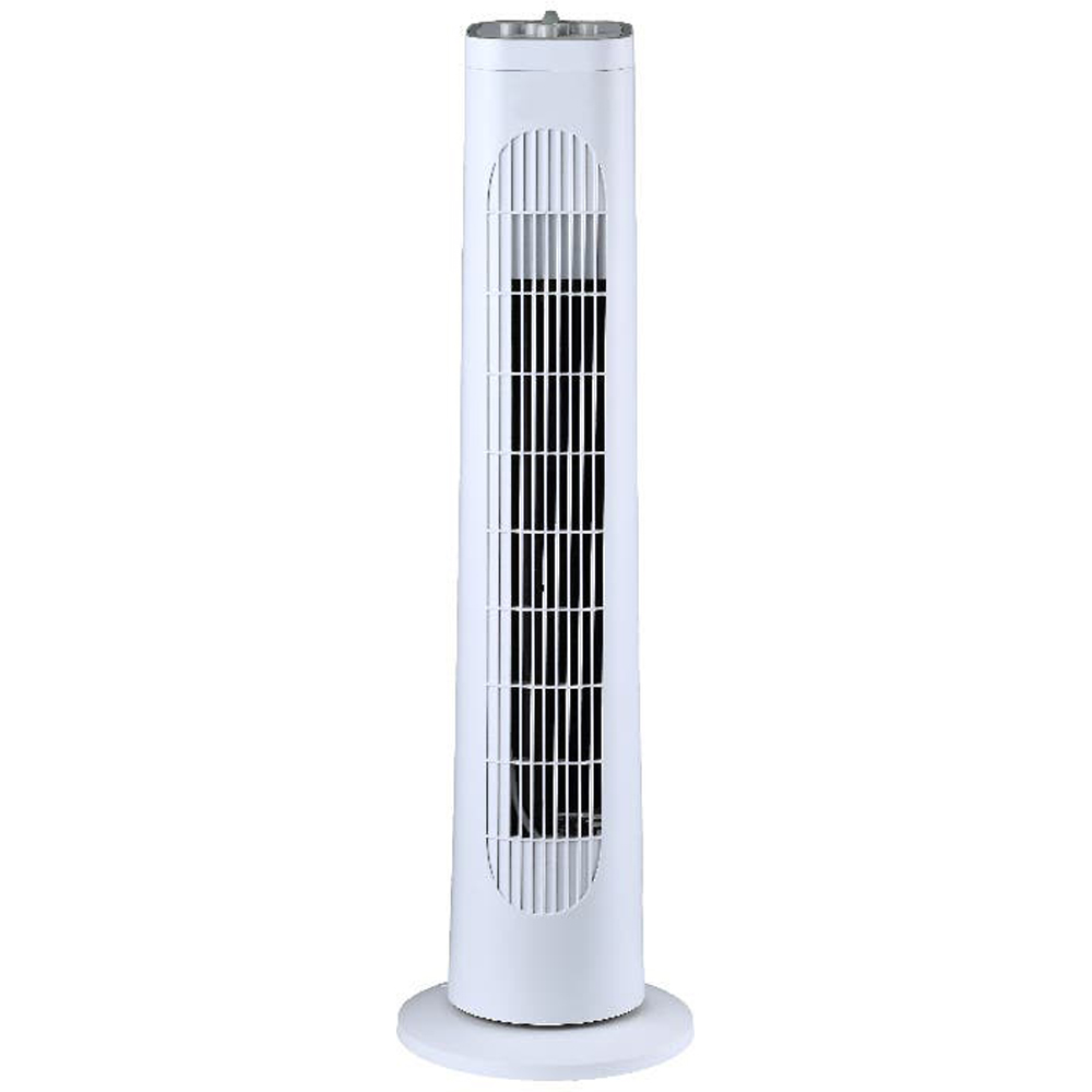 Ventilator turn, 3 trepte de viteza, 45W, alb