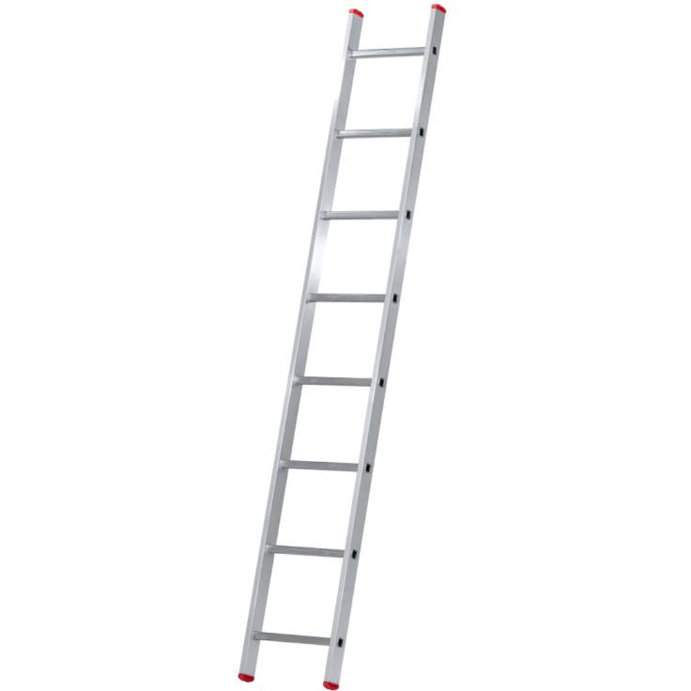 Scara simpla, Inaltime lucru  304 cm, 1x8 trepte, aluminiu