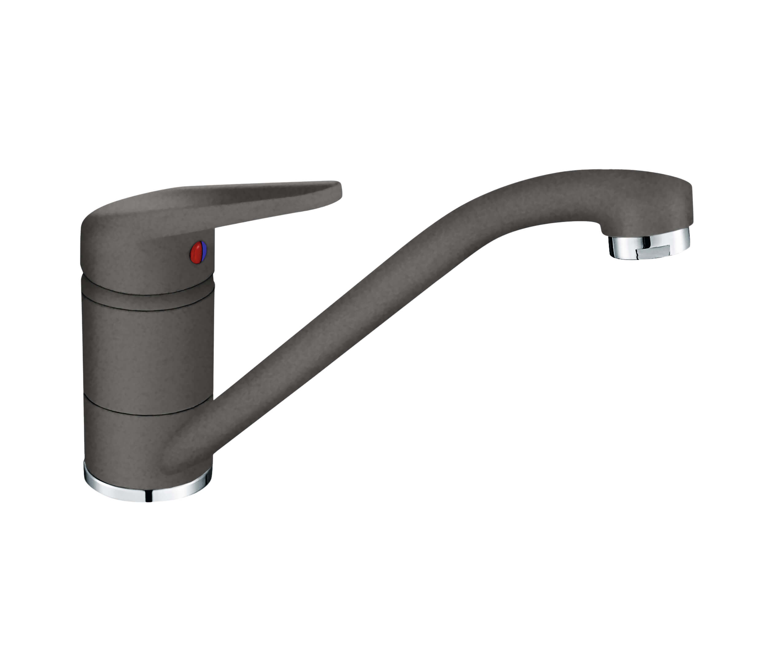 Pachet chiuveta FRANKE BFG 611-62, 1 cuva, picurator reversibil, compozit granit + baterie, gri antracit