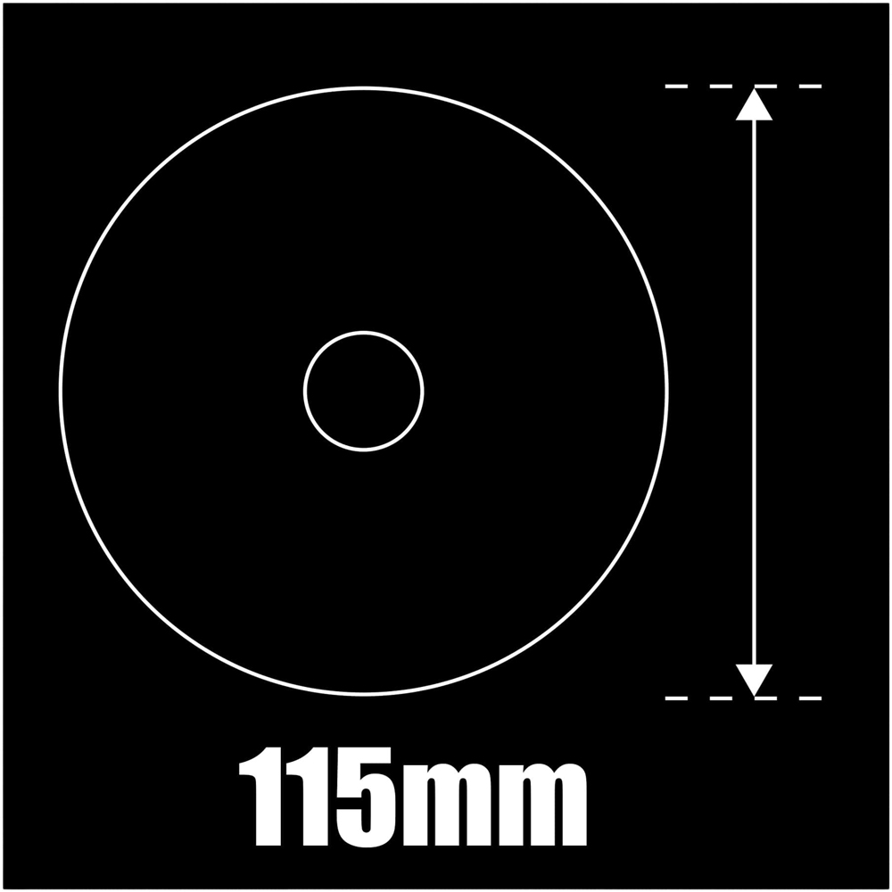 Disc piatra MAC ALLISTER, 115x2.5x22.2 mm