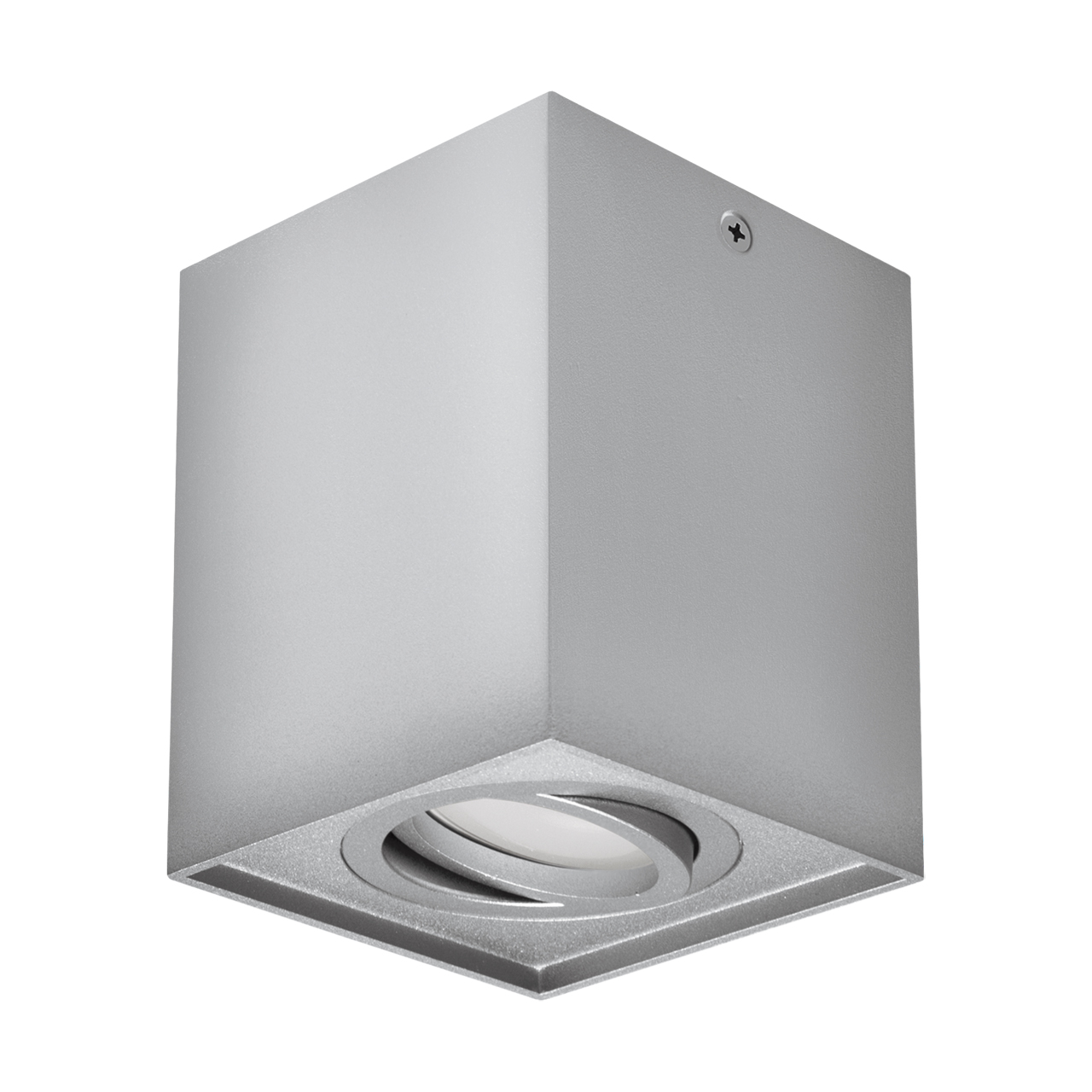 Plafoniera STRUHM Hary D, GU10, max 35 W, argintiu