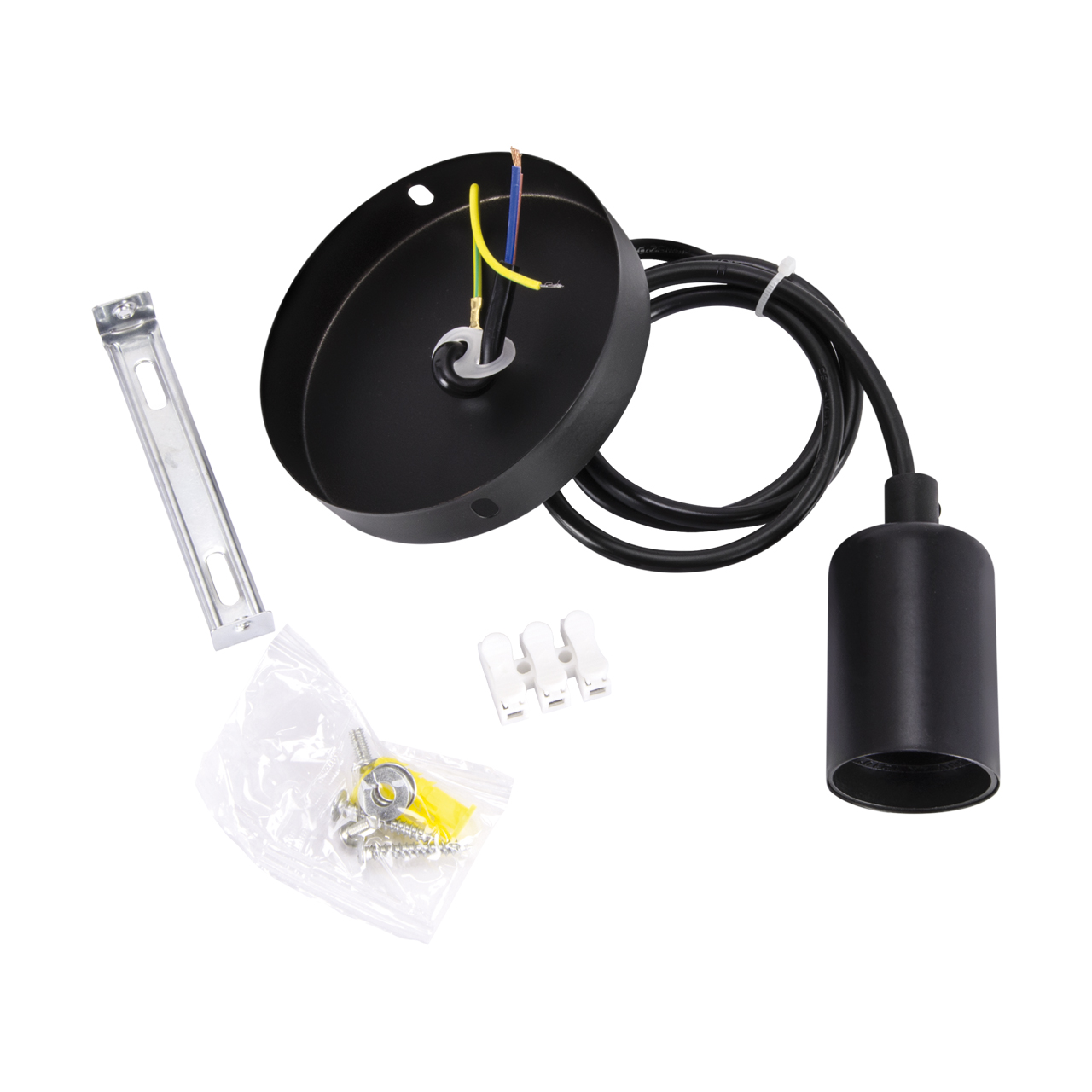 Pendul STRUHM Uno 03811, E27, 40W, negru