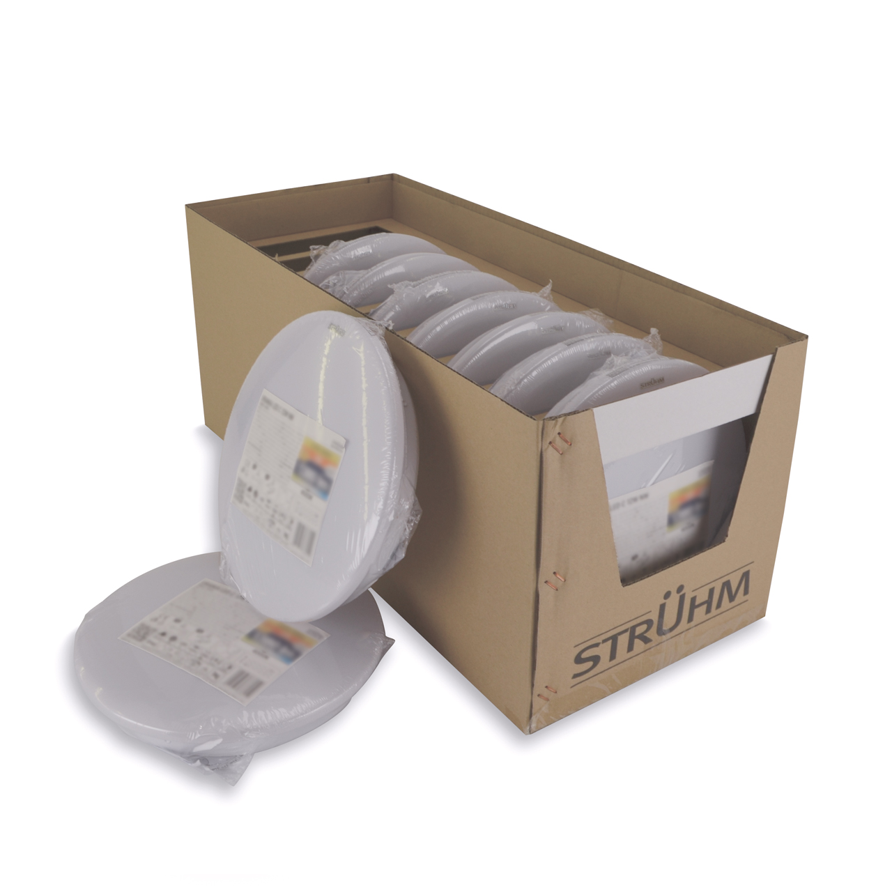 Plafoniera LED STRUHM Urania 03825, 12W, 780lm, intensitate reglabila, alb