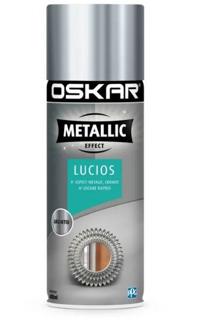 Oskar Metal Ef. Lucios Argin 400ml