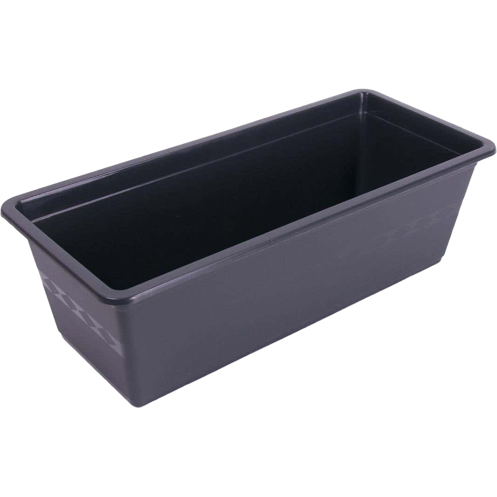 Jardiniera CARINA, plastic, 40 cm, antracit