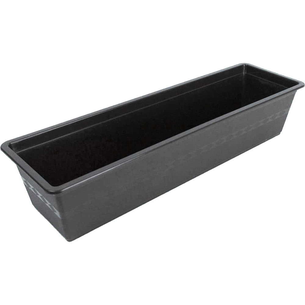 Jardiniera CARINA, plastic, 60 cm, antracit