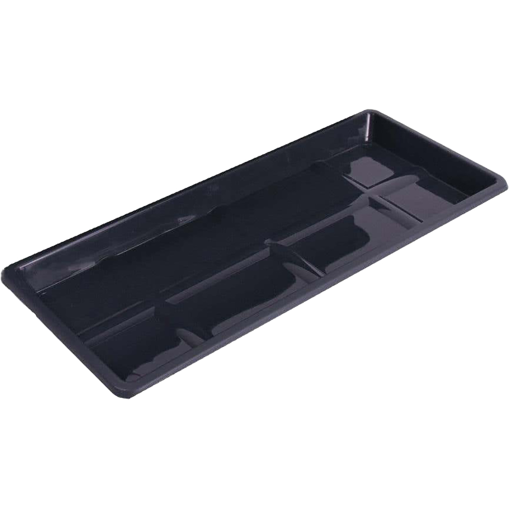 Suport jardiniera, CARINA, plastic, 60 cm, antracit