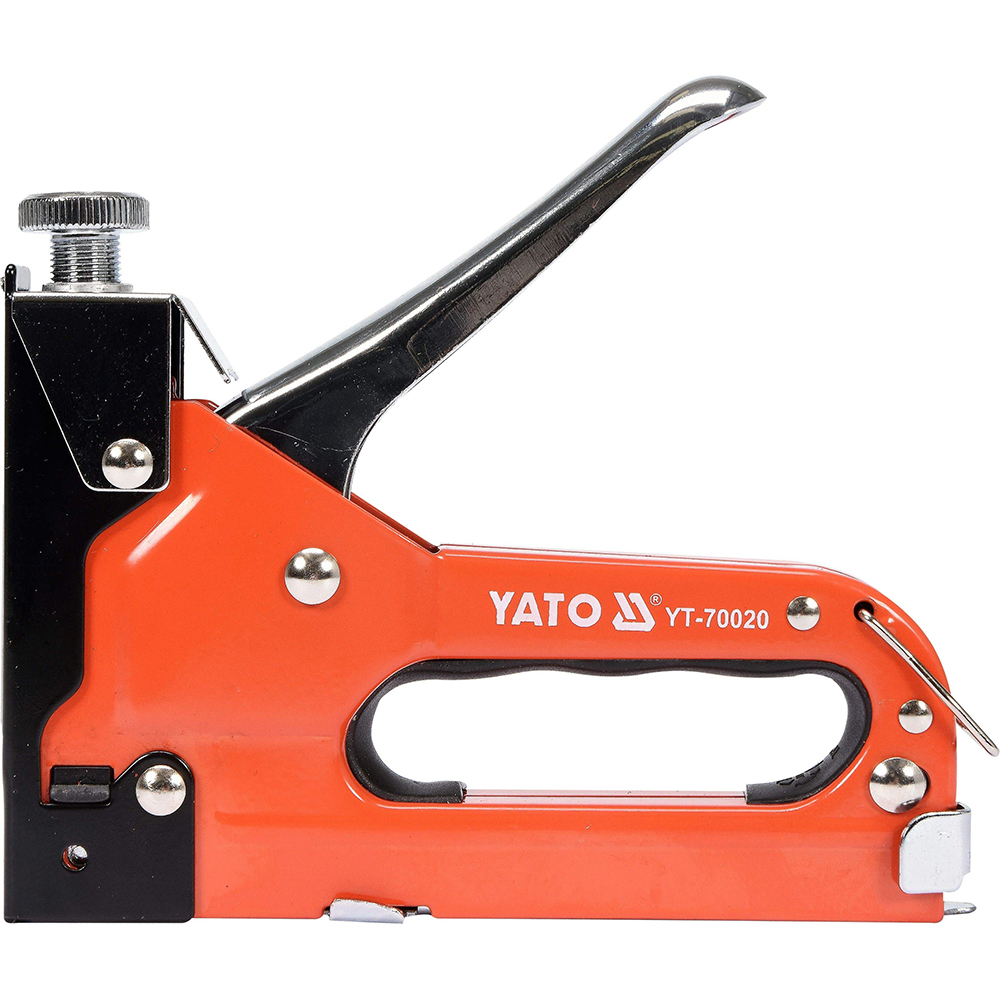 Capsator manual YATO YT-70020, capse si cuie, negru-portocaliu