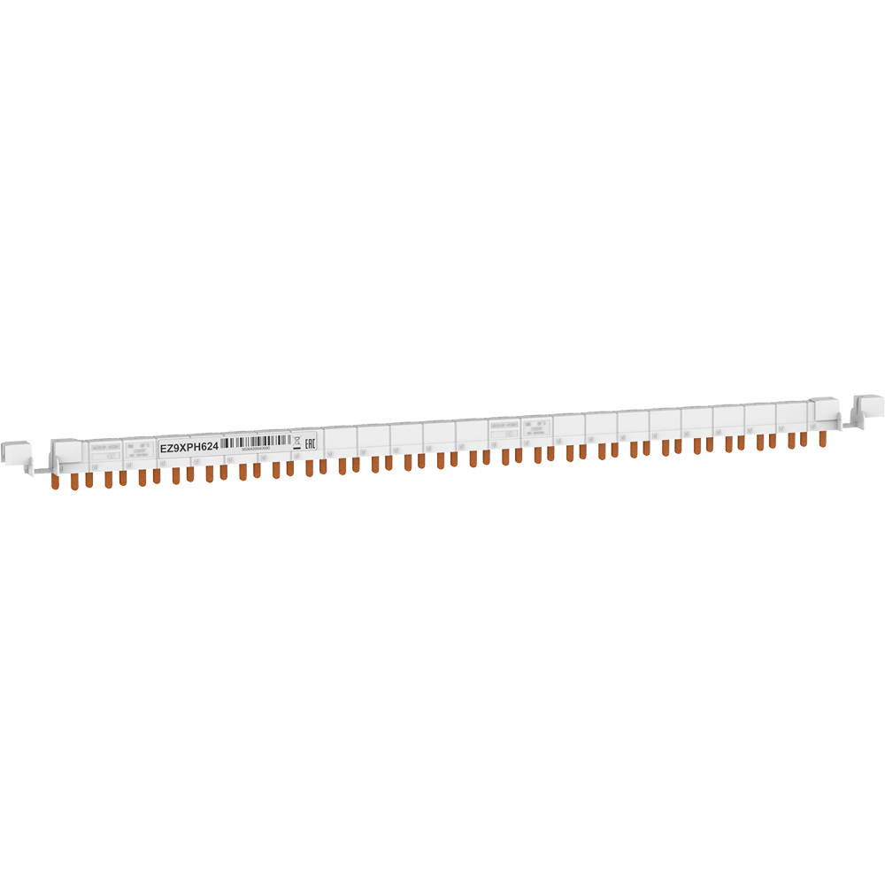 Busbar 1P + N SCHNEIDER ELECTRIC SCH-EZ9XPH624, 24 module