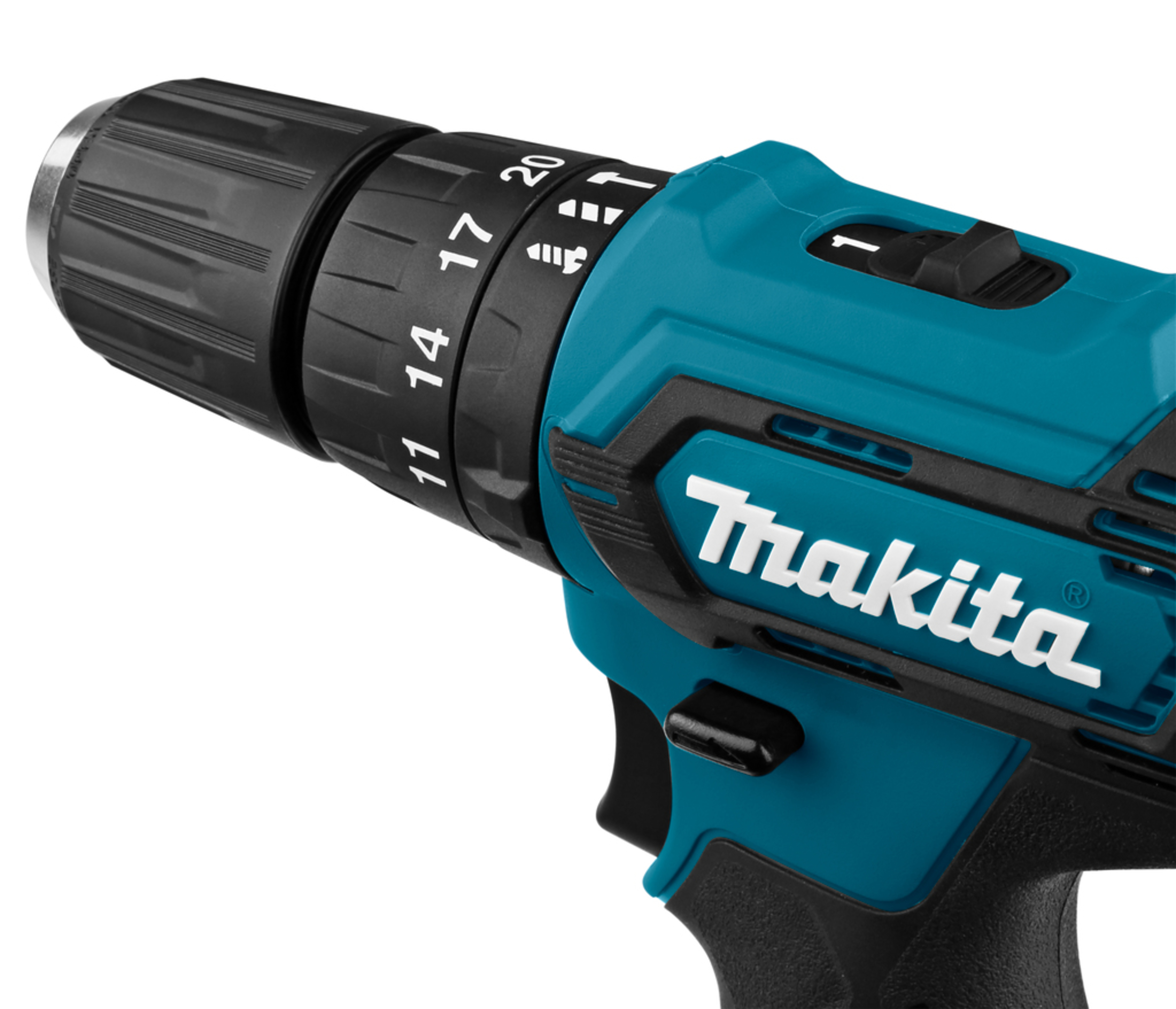 Masina de gaurit si insurubat cu percutie Makita HP333DSME, acumulator 12V, 2 x 4Ah