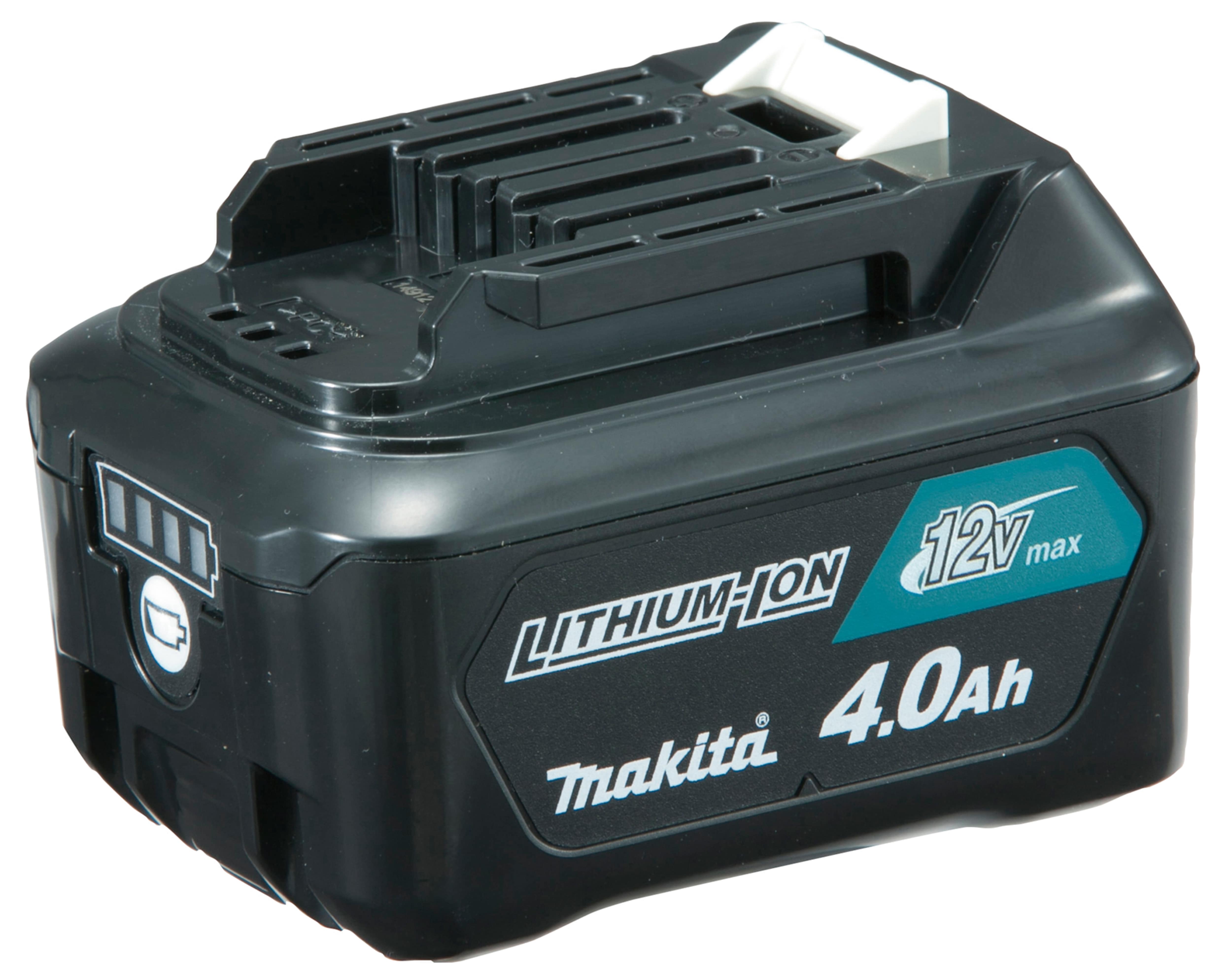 Masina de gaurit si insurubat cu percutie Makita HP333DSME, acumulator 12V, 2 x 4Ah