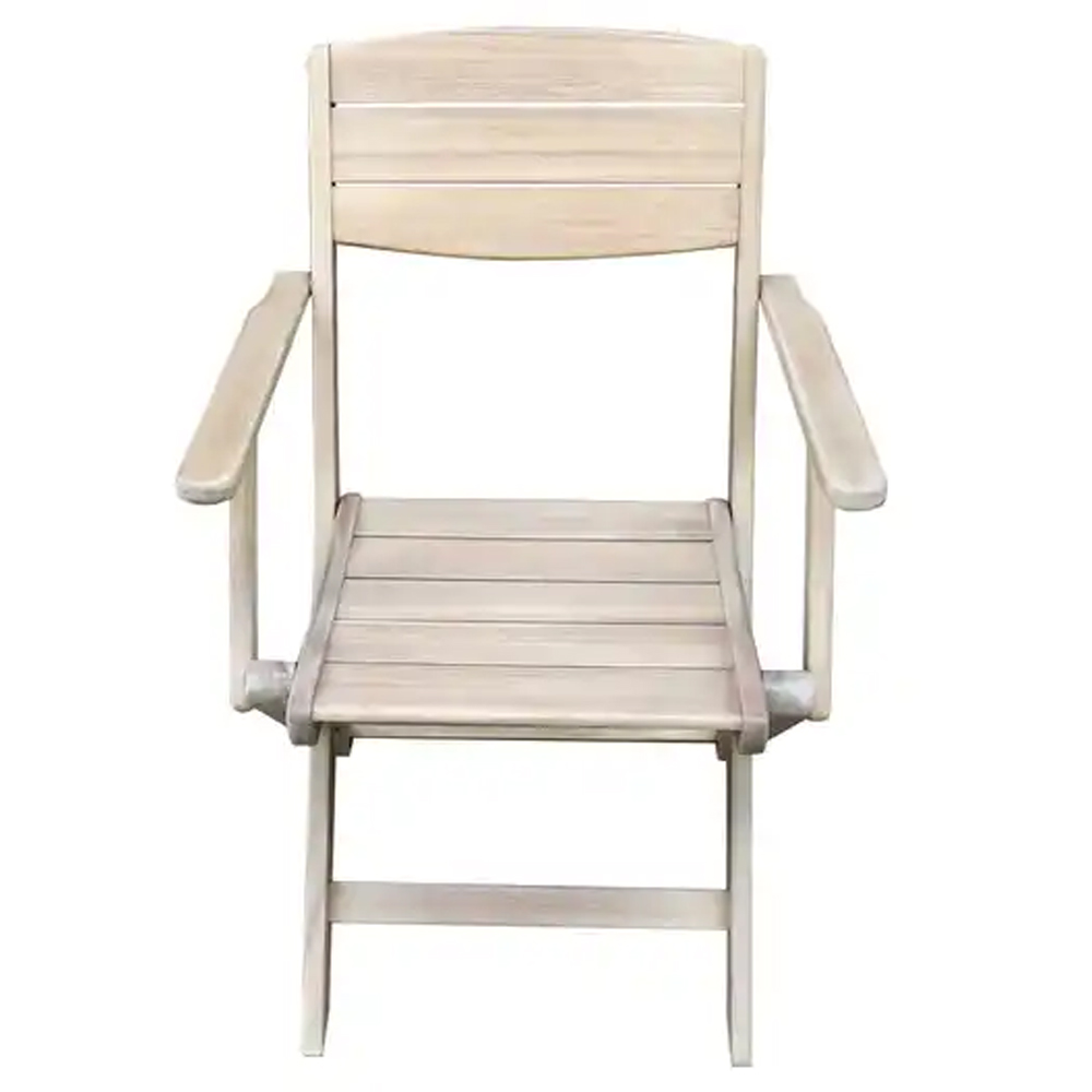 Scaun de gradina GOODHOME Riveo 101460004, 2 buc, maro