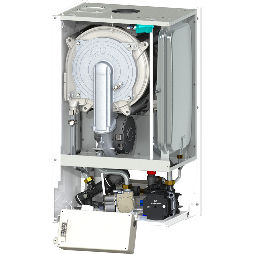 Centrala termica pe gaz in condensare MOTAN MKDENS C38GC20-P, 22.5kW, alb
