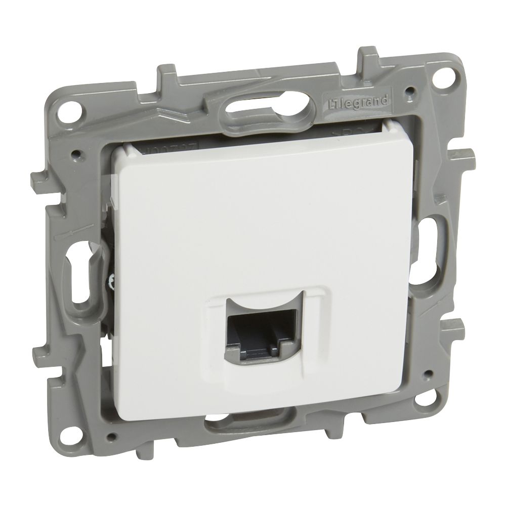 Niloe Priza RJ45 CAT5 UTP alba fara rama