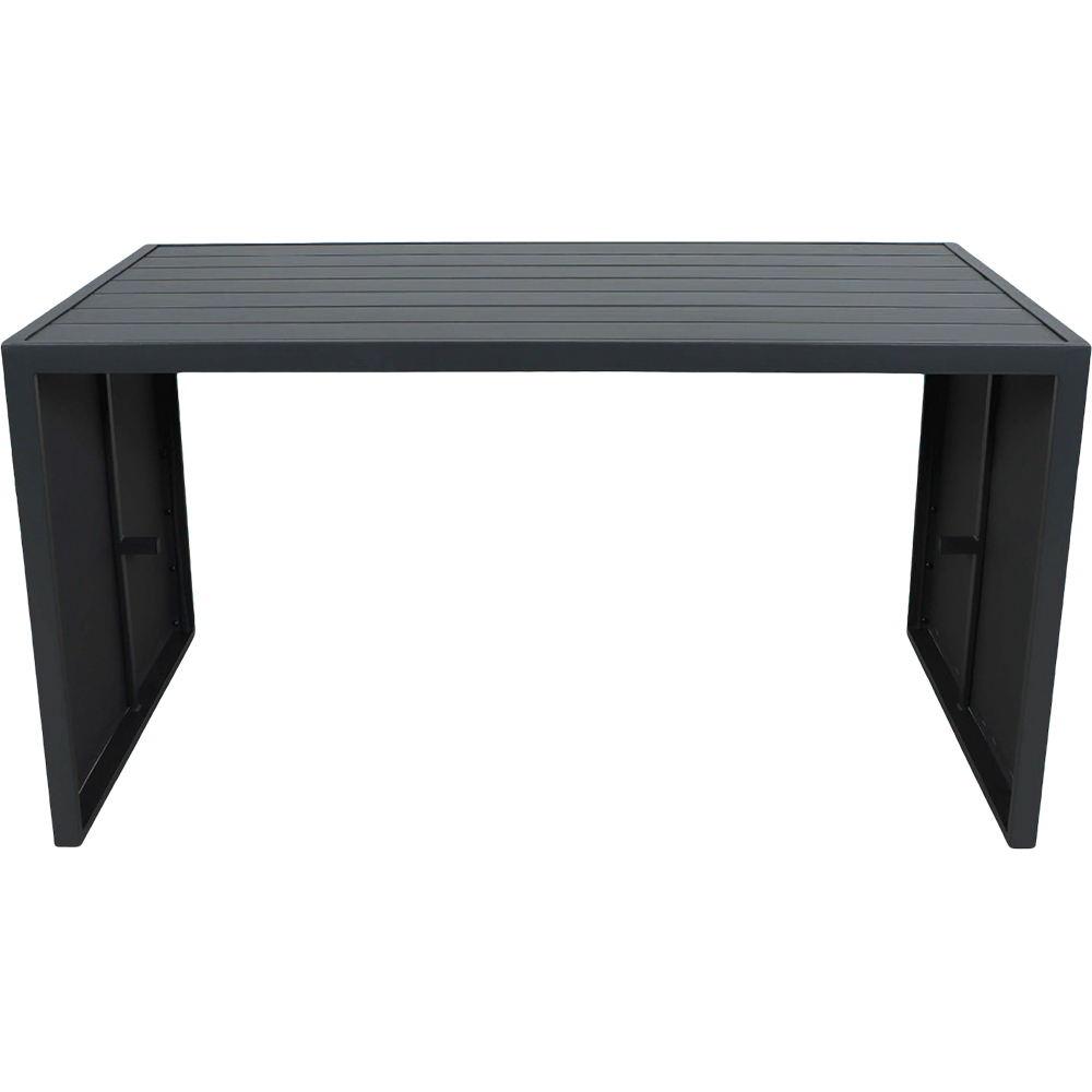Set mobilier modular gradina INCA, 4 piese, gri