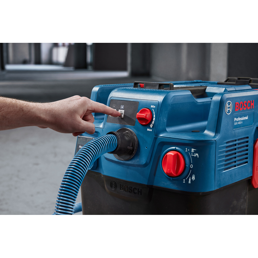 Aspirator umed/uscat BOSCH GAS 400A, 1200W, 28l, albastru