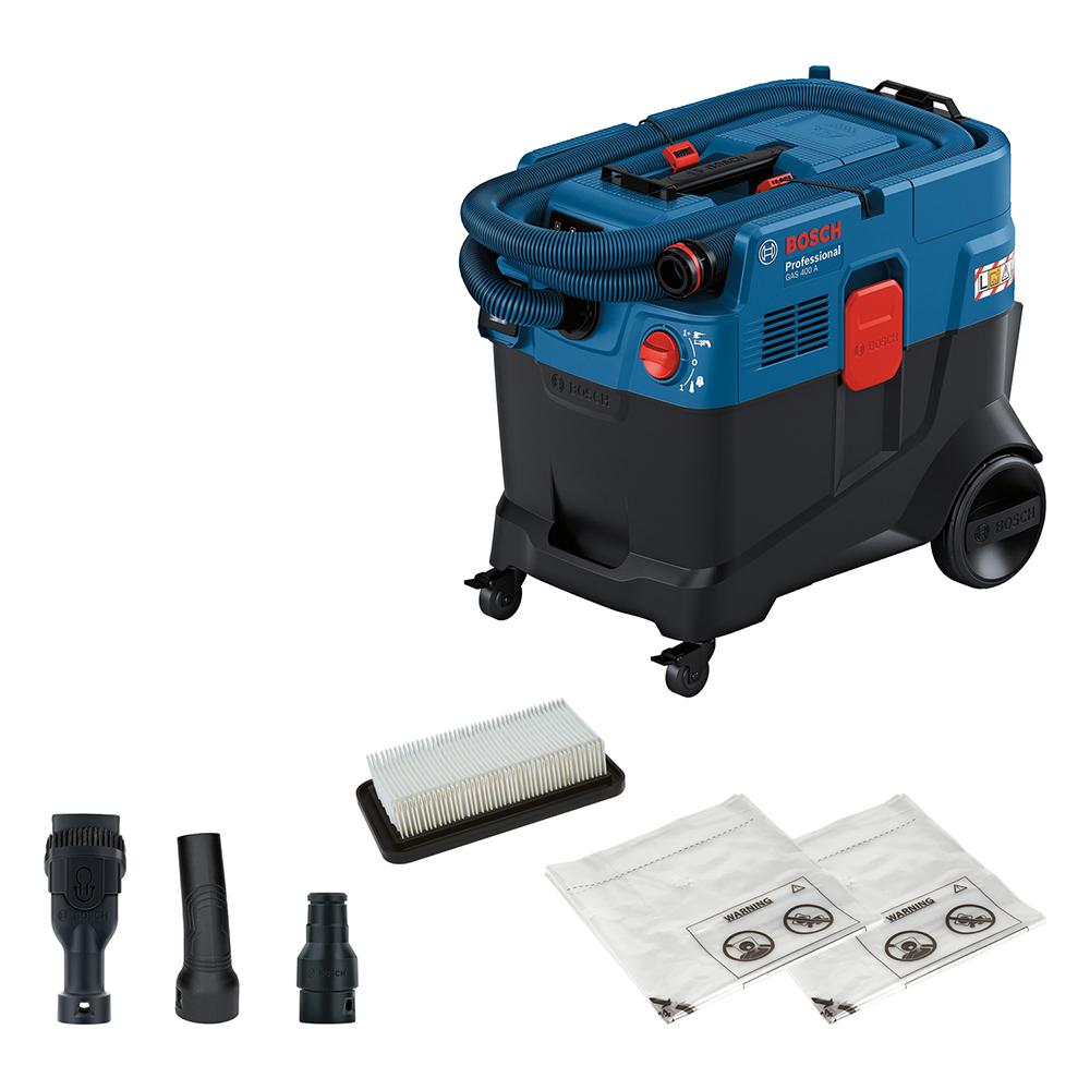 Aspirator umed/uscat BOSCH GAS 400A, 1200W, 28l, albastru