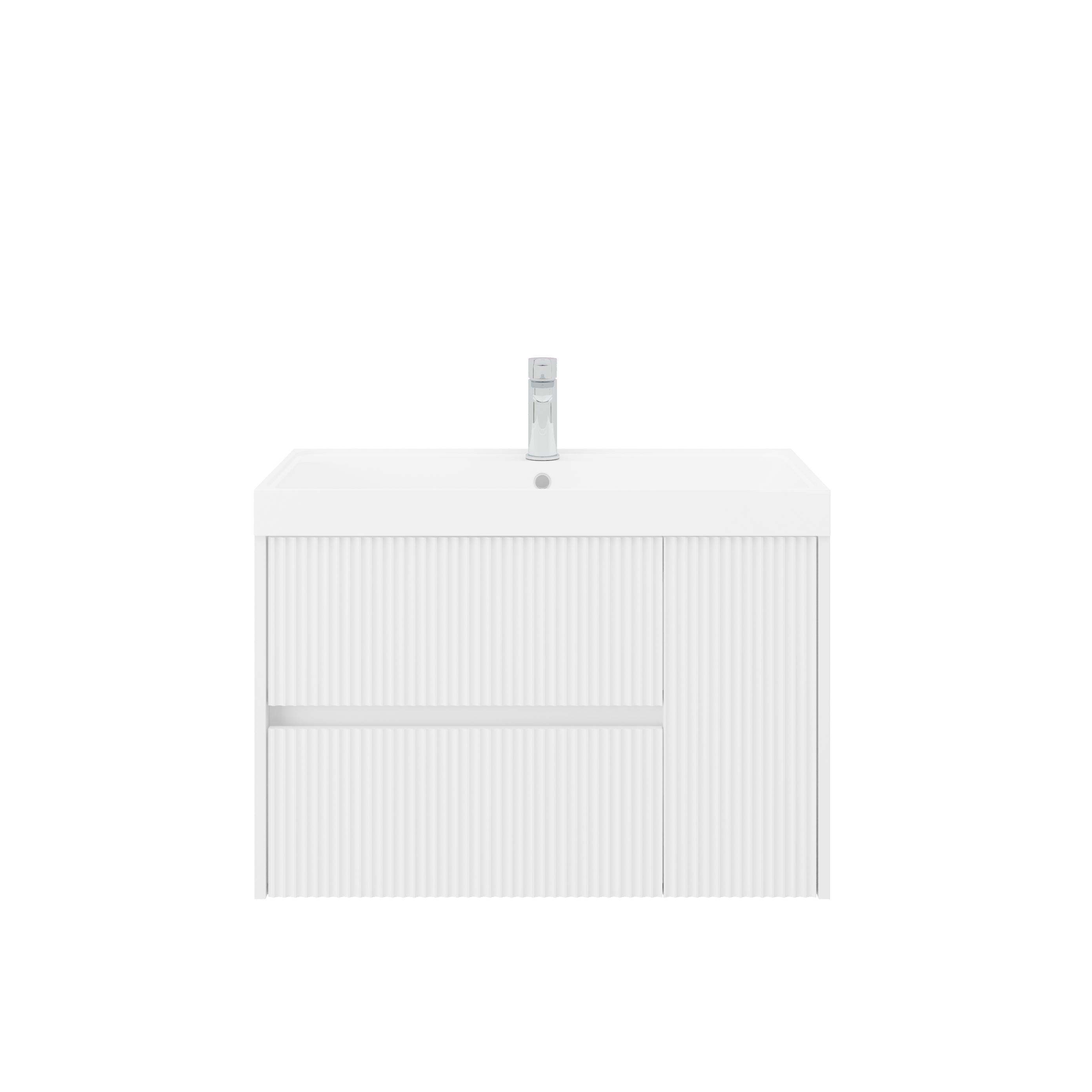 Set masca si lavoar Savinidue Portofino, suspendat, 80 x 40 x 55 cm, alb