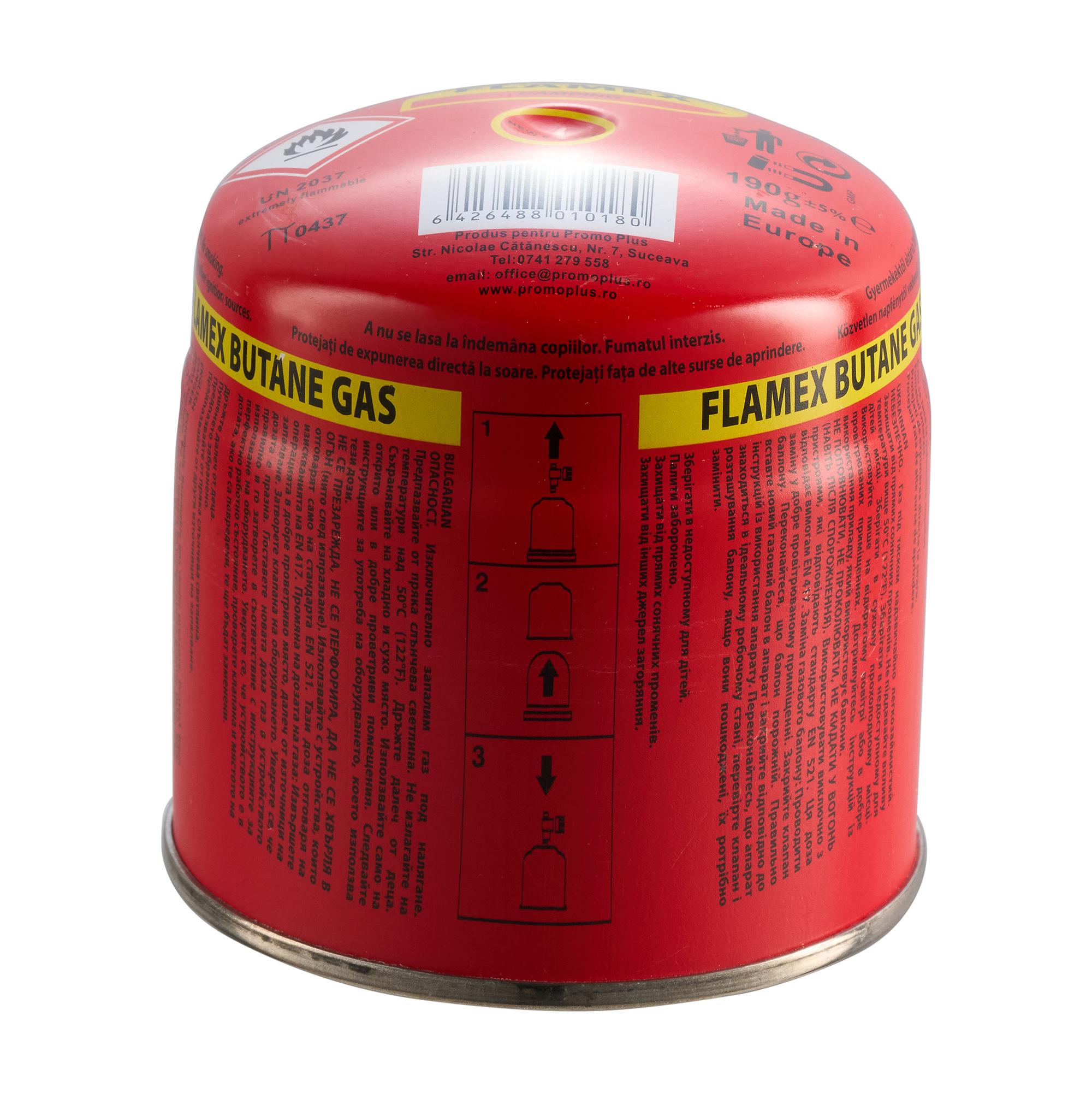 Butelie gaz FLAMEX, 190 g