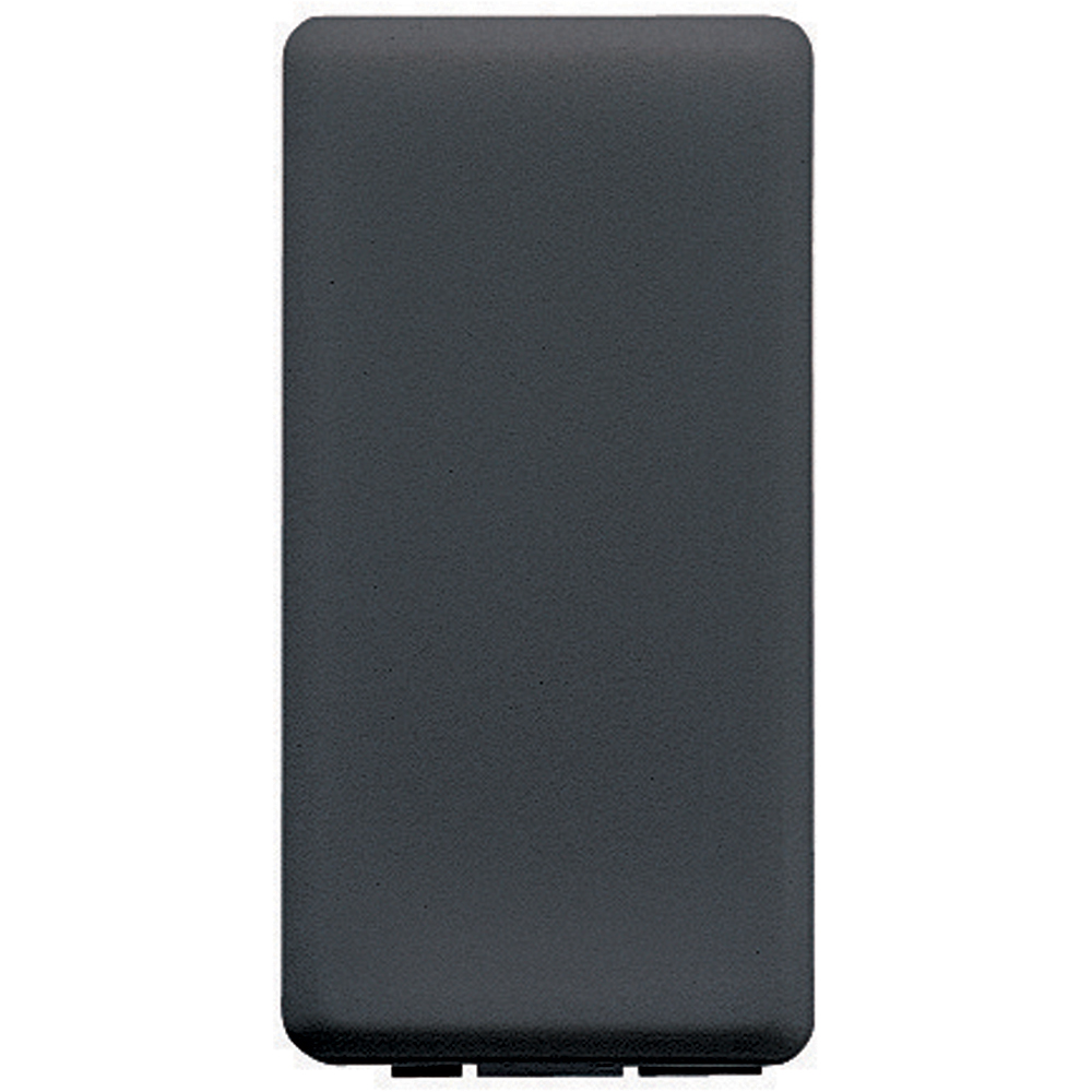Tasta falsa GEWISS GW21056DY02, 1 modul, negru