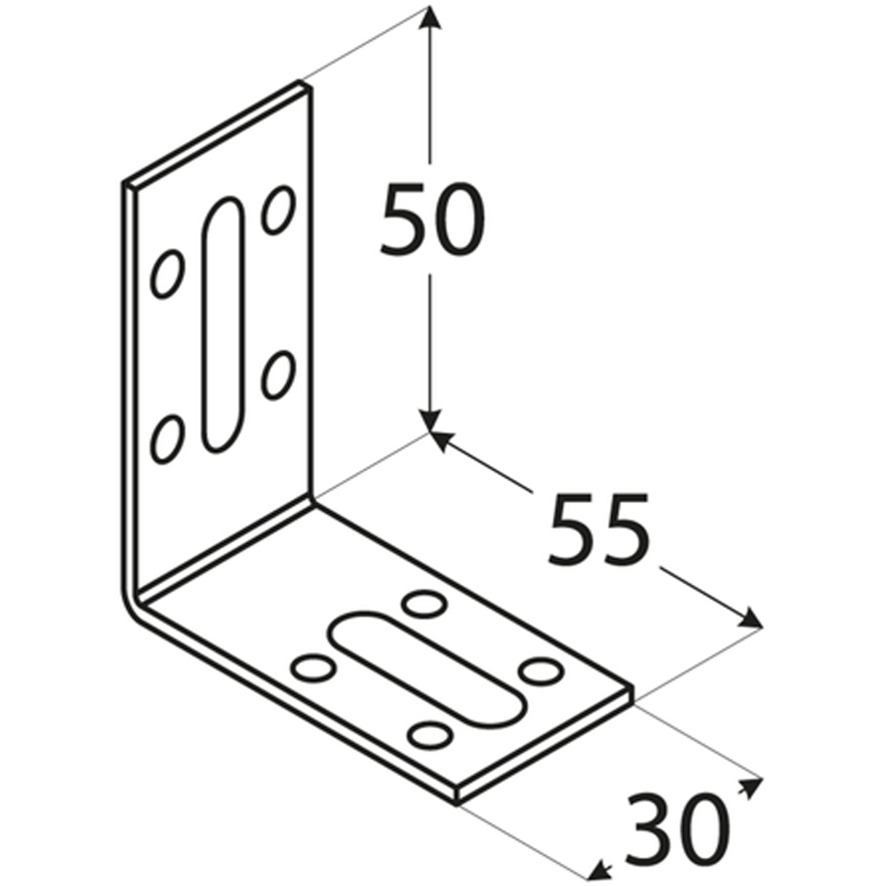 Coltar reglabil DMX , 50 x 55 x 2 mm, otel