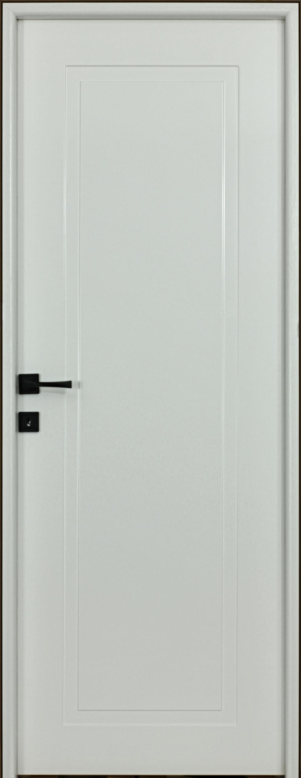 Usa interior Inline, fara geam, reversibila, MDF, 78 x 203 cm, alb