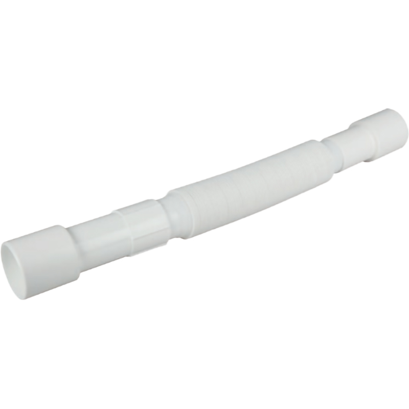 Racord flexibil EUROCIERE S72, extensibil, D 32/40 mm, 35-70 cm, alb