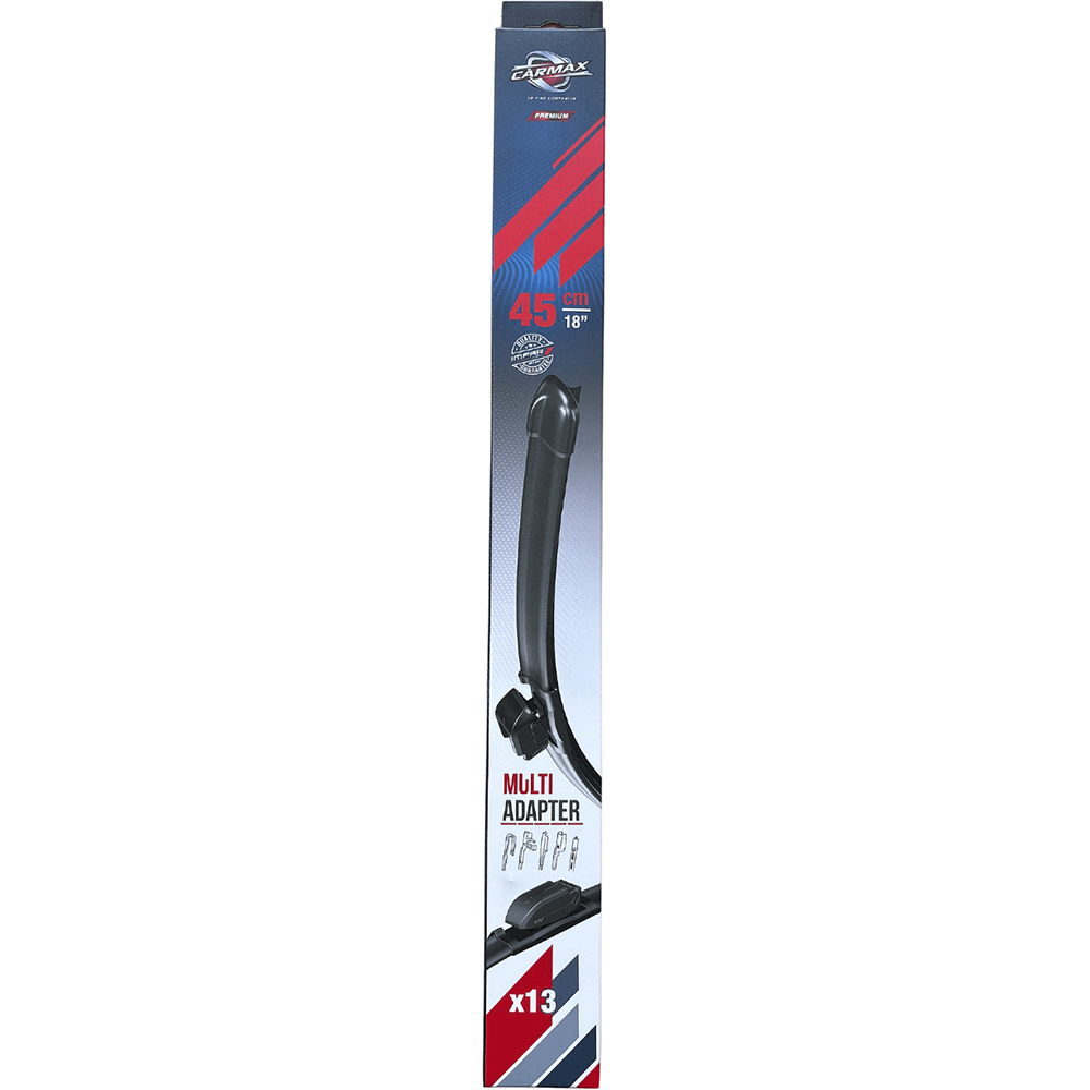 Stergator parbriz CARMAX Premium, 13 adaptoare, 45cm