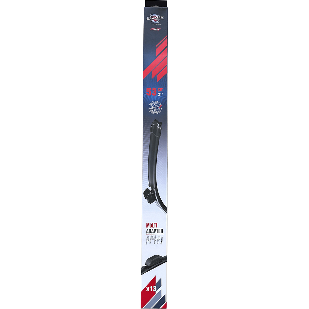 Stergator parbriz CARMAX Premium, 13 adaptoare, 53cm
