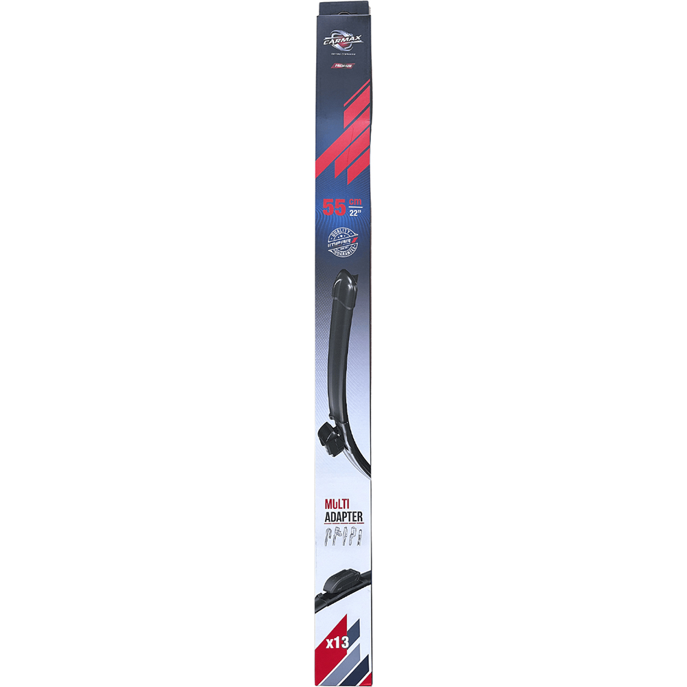 Stergator parbriz CARMAX Premium, 13 adaptoare, 55cm